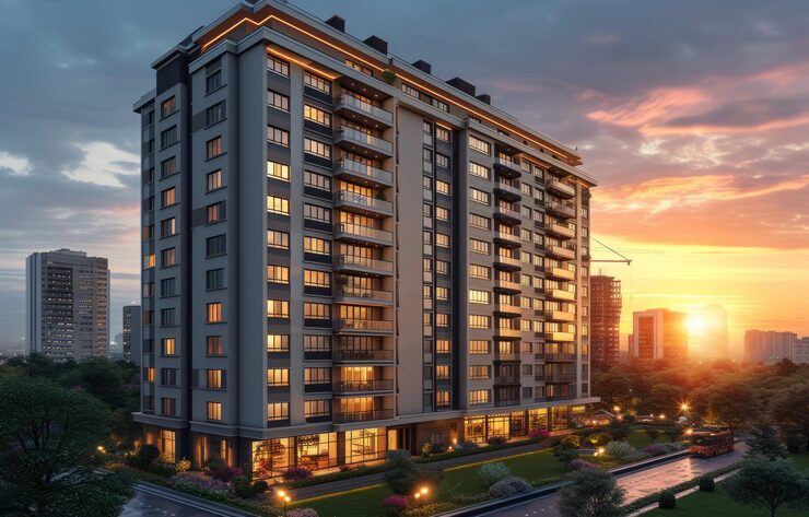 Newry Mahonnathi Adyar listed ongoing 3 BHK luxury residential apartments
